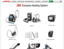 Tablet Screenshot of jbctools.com